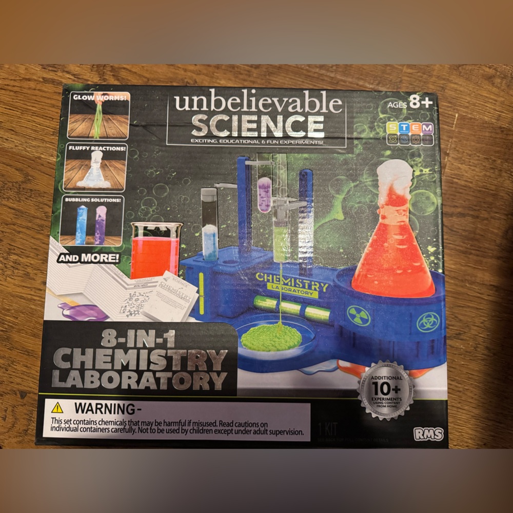 Unbelievable science chemistry lab NEW